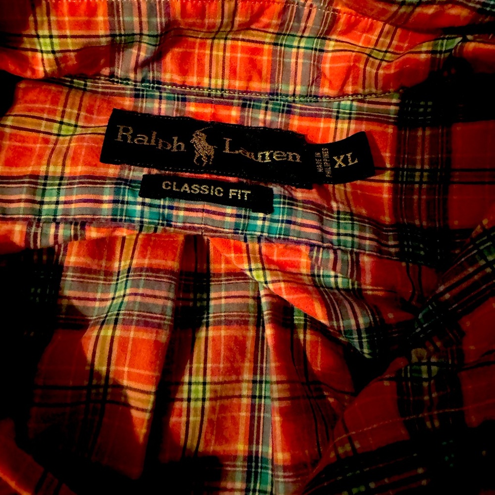 Short sleeve polo dress shirt